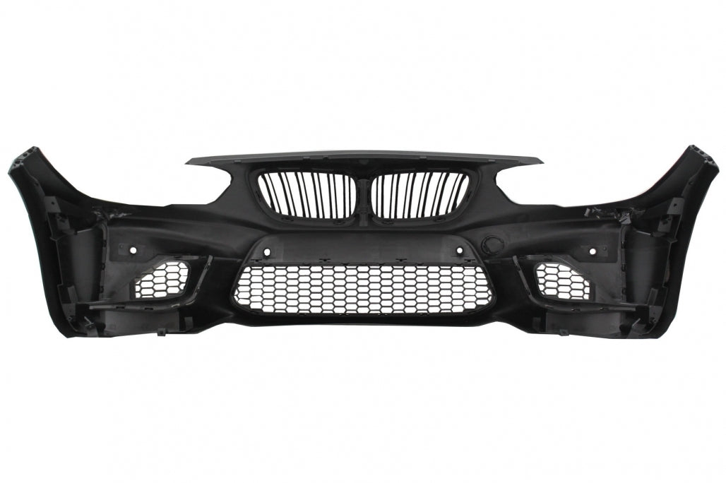 PARAURTI ANTERIORE ADATTO PER BMW SERIE 1 F20 F21 LCI 2015-2019 LOOK M2+ Tappi
