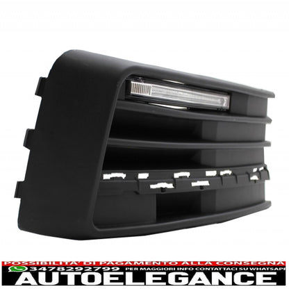Front bumper additional spoiler with LED daytime running lights and roof spoiler, suitable for VW Transporter T6 (2016-up) Sportline design
