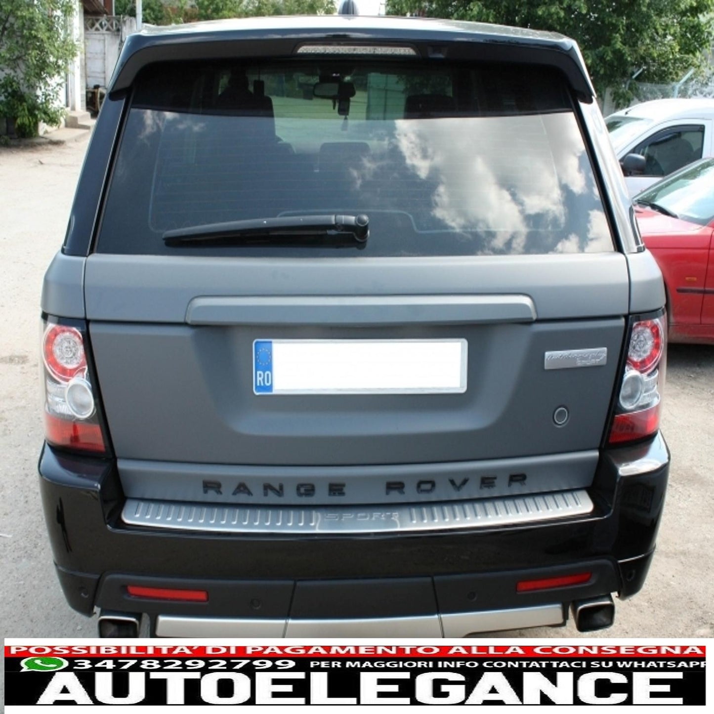 roof spoiler suitable for land rover sport l320 restyling (2010-2013) autobiography design