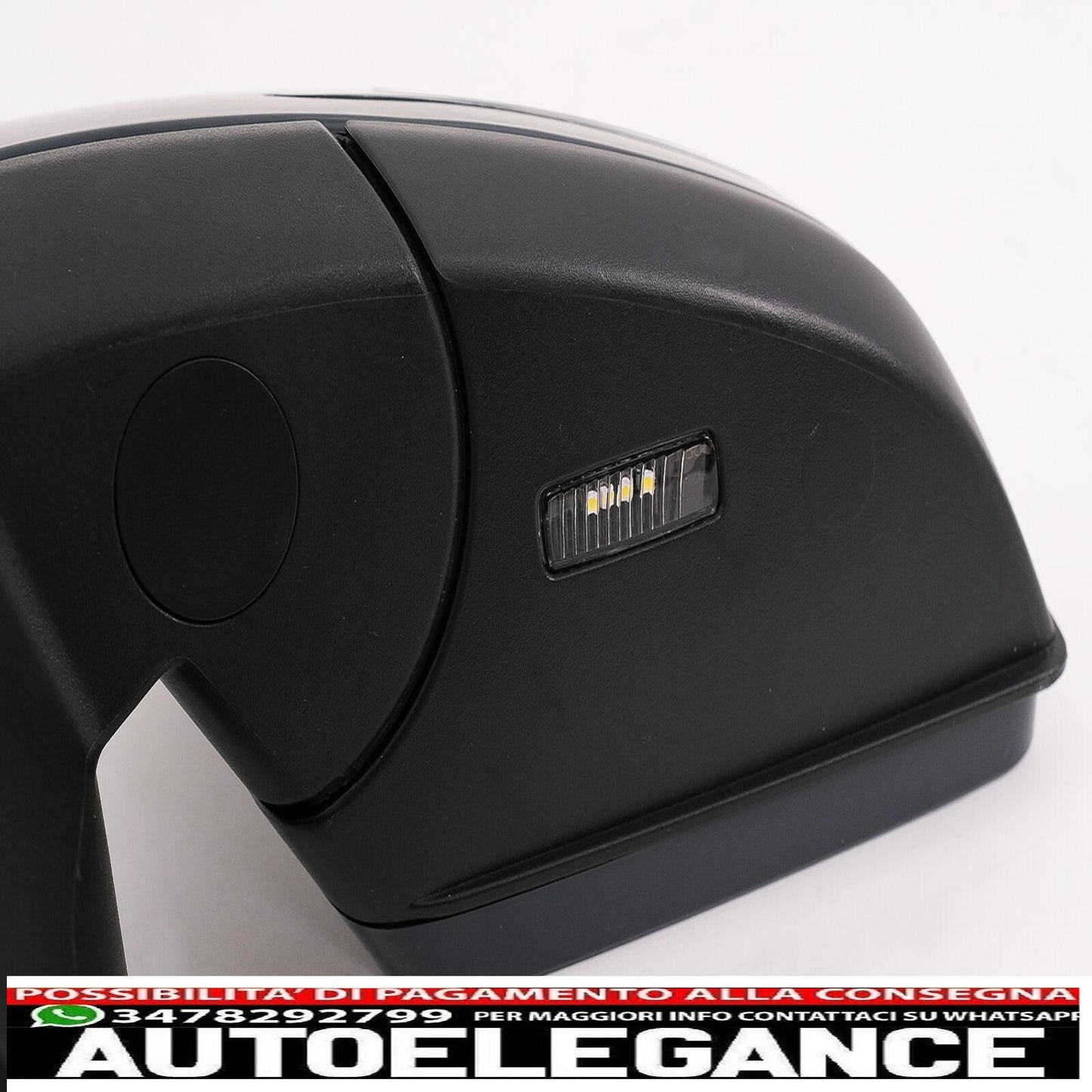 Complete Mirror Assembly for Mercedes G W463 89-18 SMD LED Lights Black - show original titleOriginal textComplete Mirror Assembly for Mercedes G W463 89-18 SMD LED Lights Black