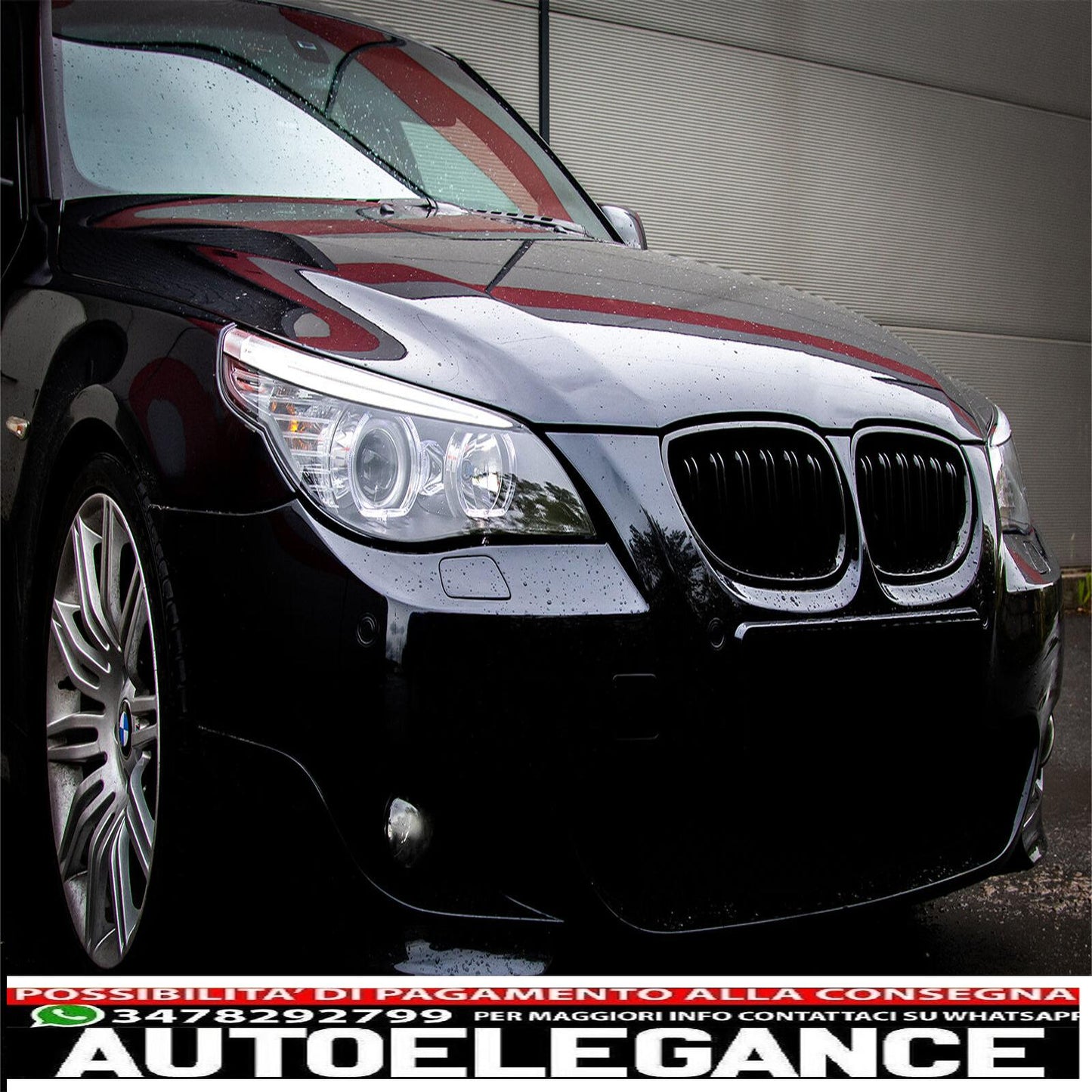 LED DRL Dayline Angel Eyes Headlights for BMW 5 Series E60 E61 03-07 LCI Look-show original titleOriginal textLED DRL Dayline Angel Eyes Headlights for BMW 5 Series E60 E61 03-07 LCI Look 