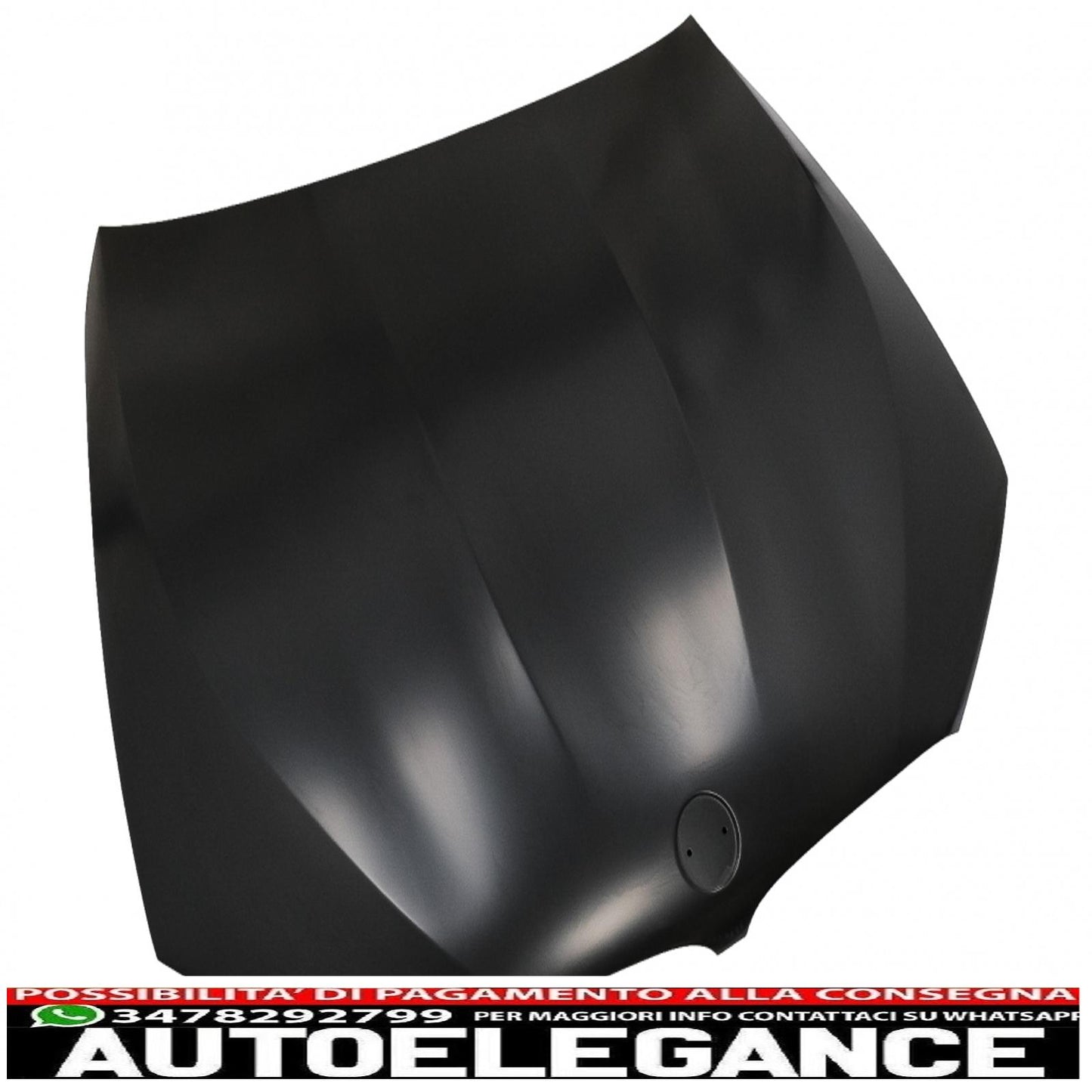 cofano cofano adatto per bmw serie 5 g30 berlina g31 touring g38 (2017-2019) m5 look AUTOELEGANCERICAMBI