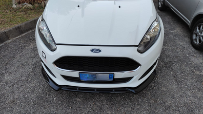 SPLITTER ADATTO PER FORD FIESTA MK7 FL 2012-2017 STANDARD LOOK NERO LUCIDO