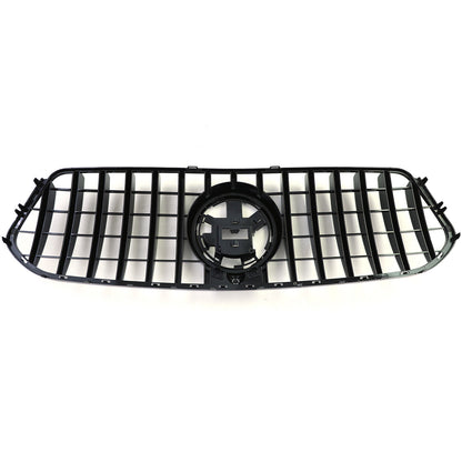 Gloss black sports radiator grille for Mercedes GLE SUV V167 from 18 with sports package