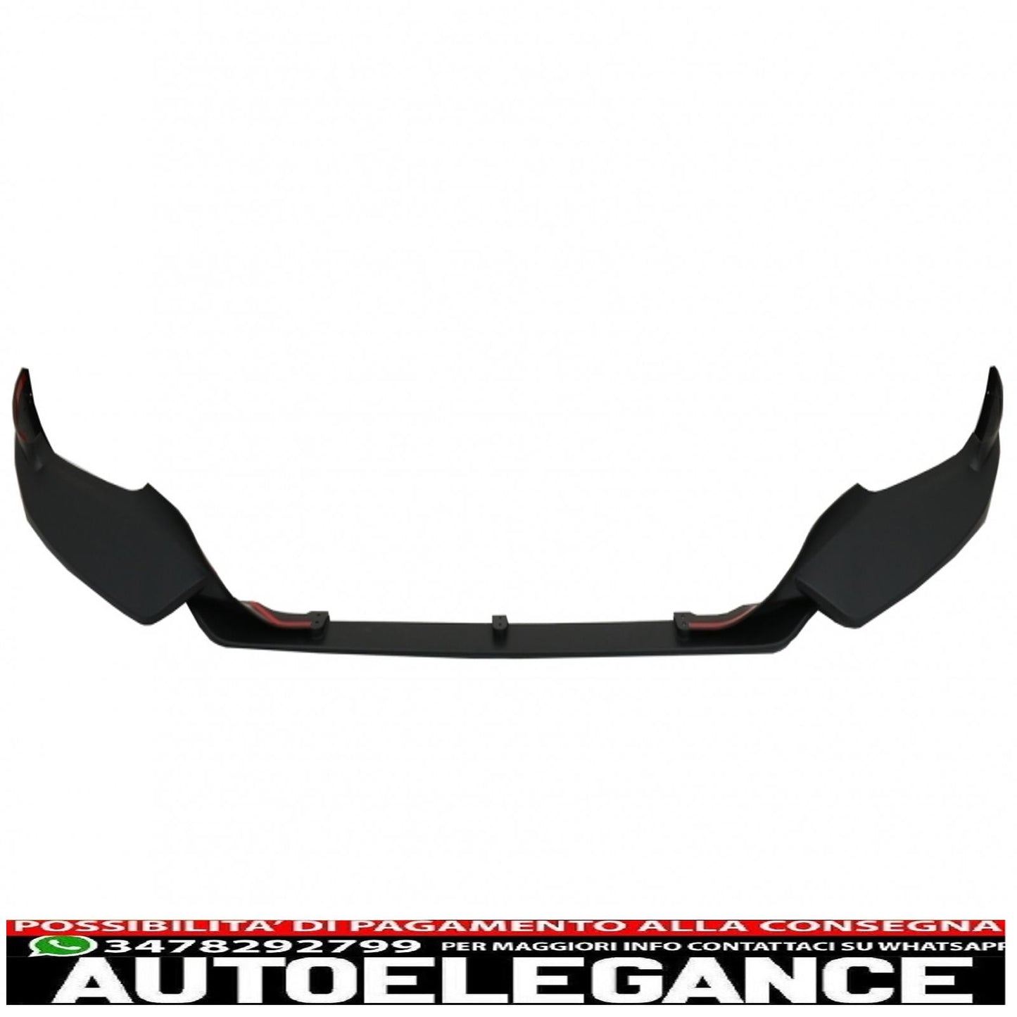 front bumper suitable for bmw 5 series g30 g31 limousine touring (2017-2019) with m5 design spoiler 