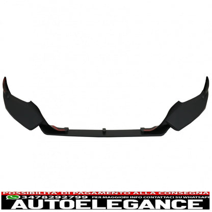 front bumper suitable for bmw 5 series g30 g31 limousine touring (2017-2019) with m5 design spoiler 