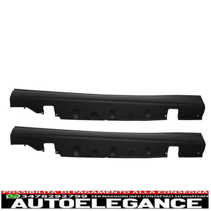 body kit with smoked fog lights suitable for bmw e46 sedan (1998-2004) model m-technik m-tech m-sport 