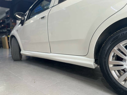 SIDE SKIRTS FIAT PUNTO GRANDE PUNTO EVO 2005+ UNDER DOOR SPOILER ABS ..- 