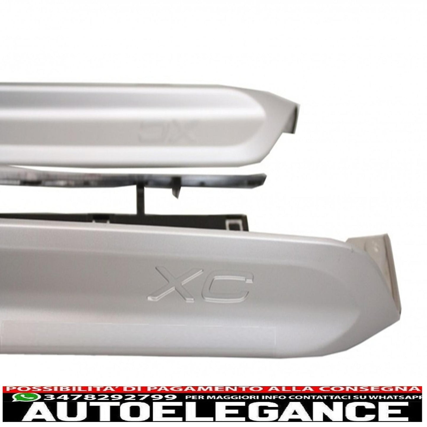 kit piastre paramotore e minigonne laterali adatti a volvo xc60 (2008-2013) r look