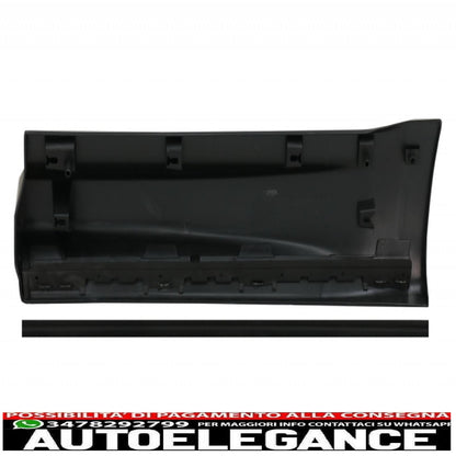 Front and rear door lower mouldings and front lower fender mouldings suitable for Land Rover Sport L494 (2013-up) Black