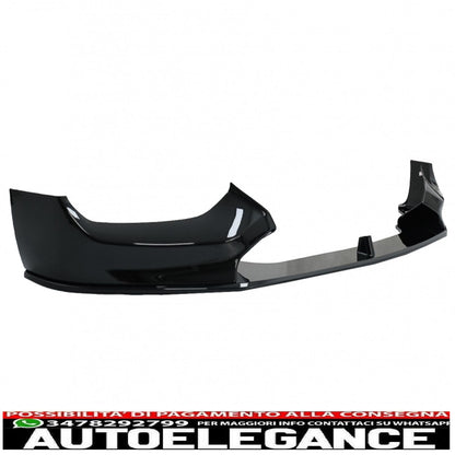Front Bumper Spoiler Fit For BMW 1 Series F20 F21 LCI (2015-2019) With Rear Bumper Spoiler Valance Diffuser &amp; Side Skirt Extensions Hatchback M Sport Piano Black