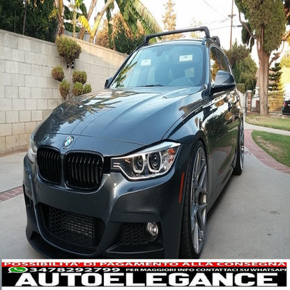 Front Bumper Spoiler Suitable for BMW 3 Series F30 F31 (2011-up) Sedan Touring M-Performance Design 