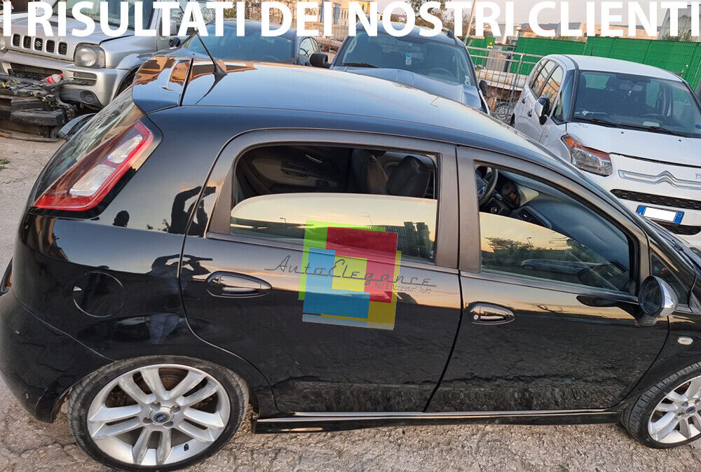 FIAT PUNTO / GRANDE PUNTO EVO SIDE SKIRTS UNDER DOOR ABS / PLASTIC .. 04