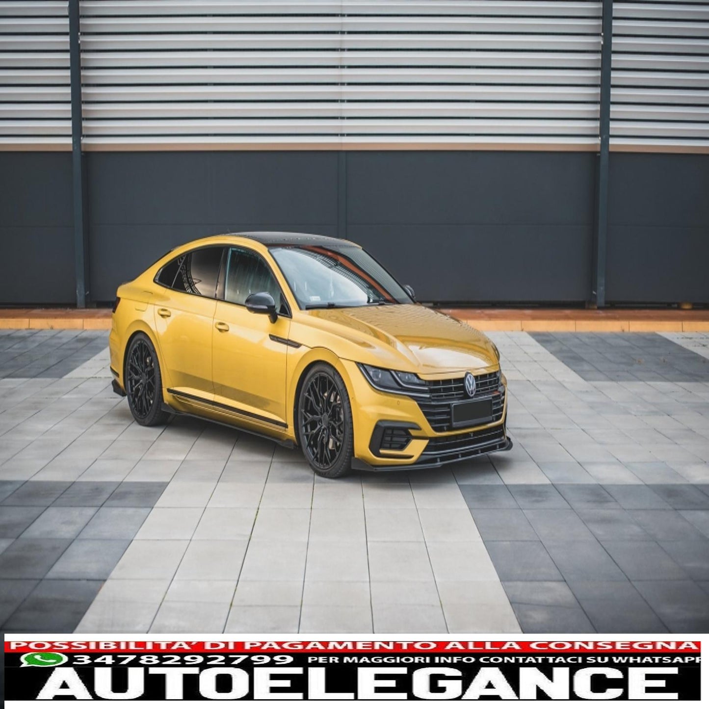 estensioni minigonne laterali adatte per vw arteon (2017-2020)