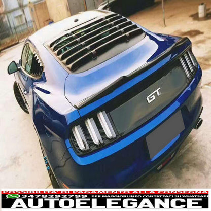 alette del lunotto posteriore adatte per Ford Mustang MK6 VI sesta generazione (2015-2019) copertura parasole AUTOELEGANCERICAMBI