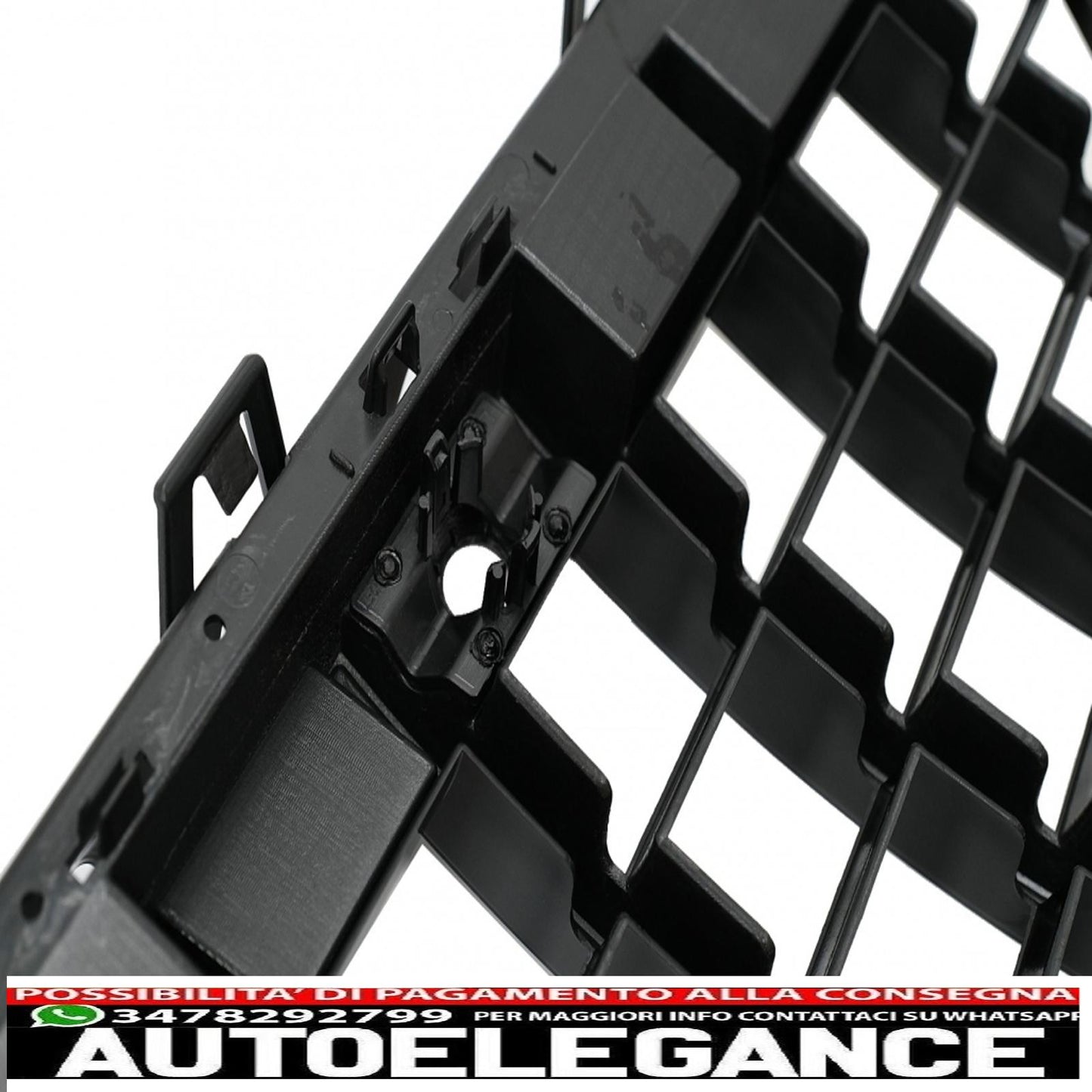 central grille suitable for mercedes cls class c257 (2018-up) panamericana gtr design all black