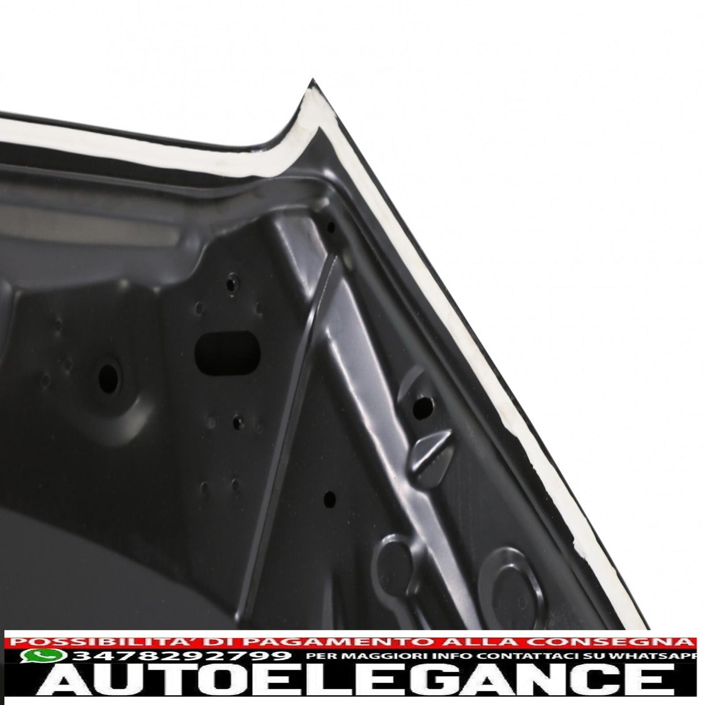 Cofano anteriore adatto per mercedes classe c w205 s205 c205 a205 (2014-up) gt design AUTOELEGANCERICAMBI
