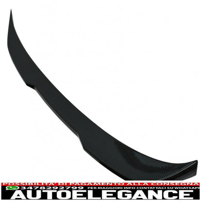 Trunk Spoiler Suitable for BMW 5 Series G30 (2017 onwards) M Performance Design Carbon Look 