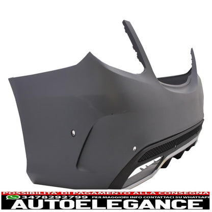 complete body kit suitable for mercedes c-class w205 sedan (2014-2018) c63 a-design 