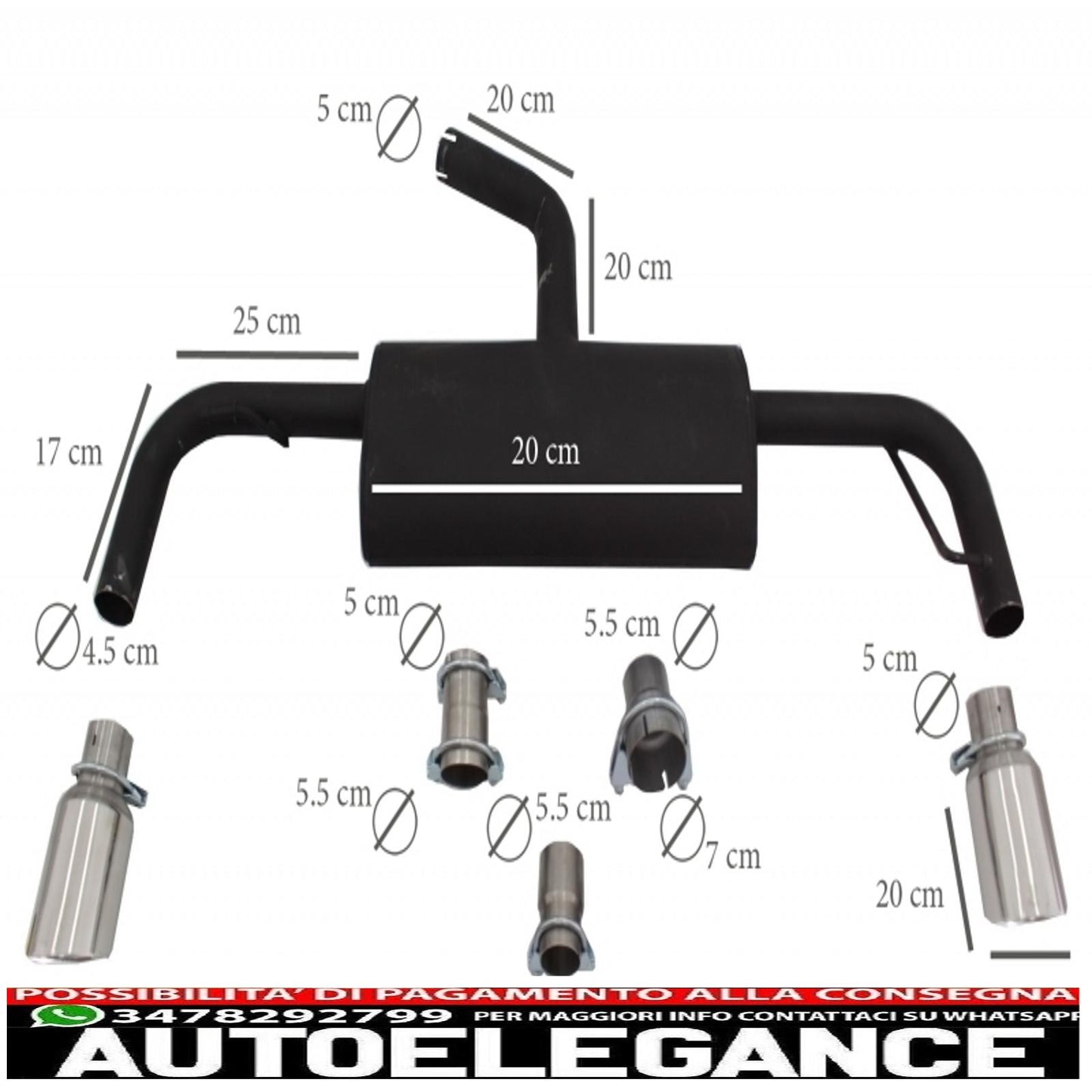 paraurti posteriore adatto per vw golf 6 vi (2008-2012) con impianto di scarico completo e fanali posteriori full led luci di svolta sequenziali dinamiche design gti