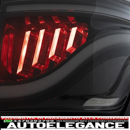 Glohh LED Light Bar Rear Lights Fit for Range Rover Sport L494 (2013-up) GL-5X Smoke with Gloss Black Finish