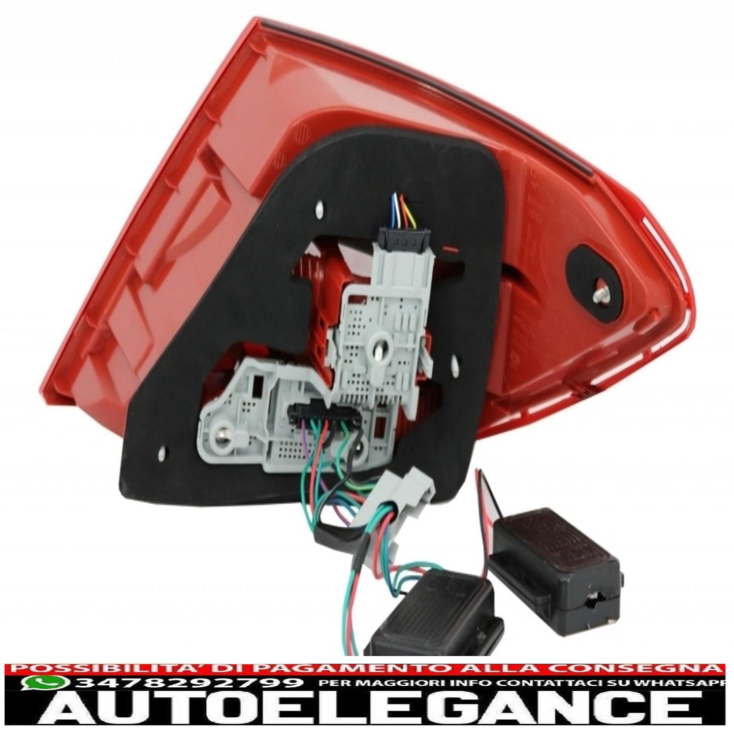 led rear lights suitable for mercedes c class w204 (2007-2012) restyling design