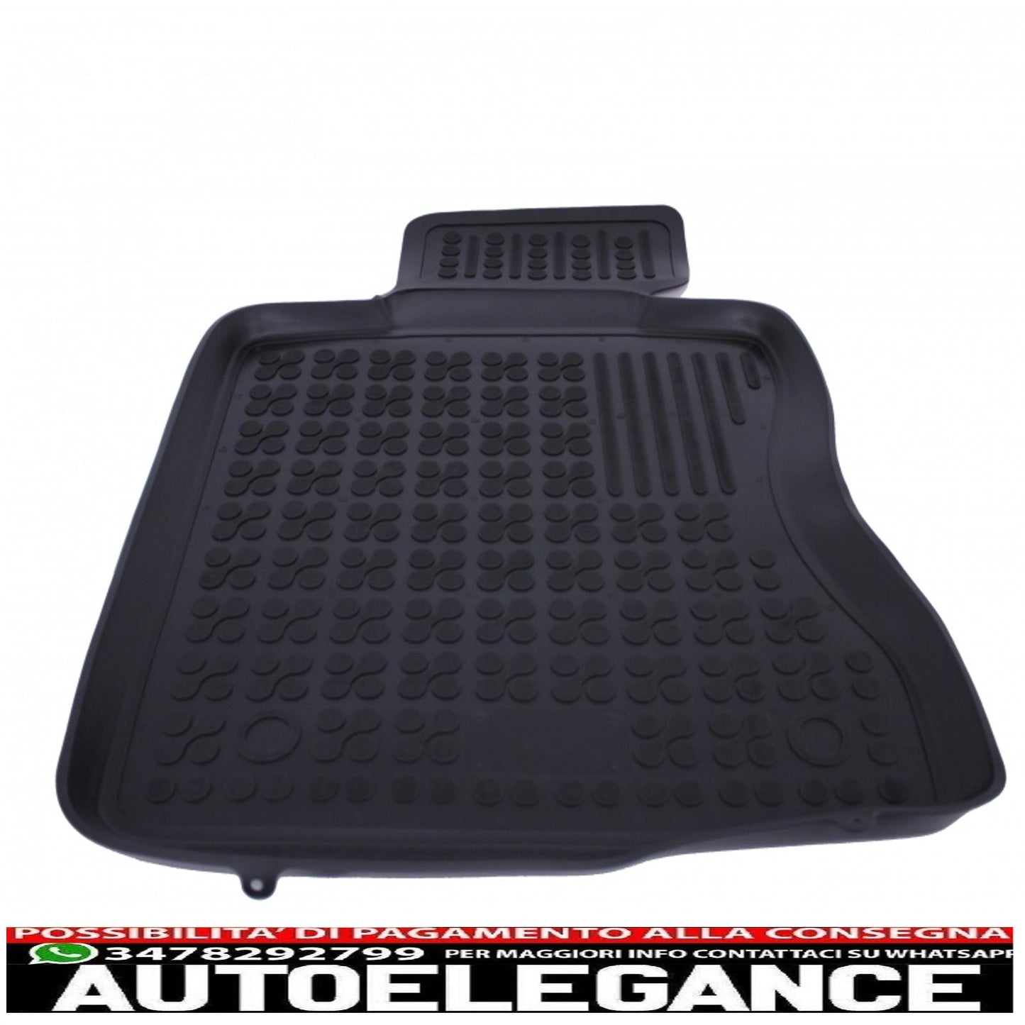 Black rubber mat suitable for bmw 5 series e60 e61 2004-2010