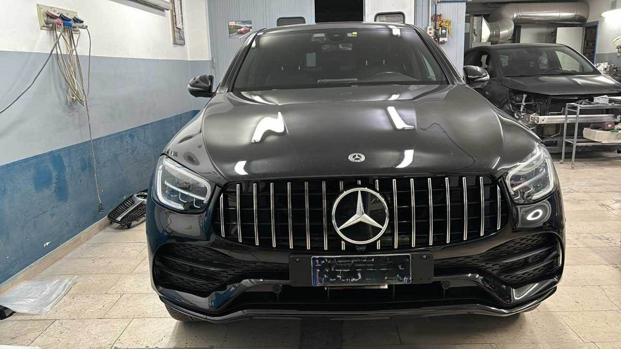 GRIGLIA ADATTA PER MERCEDES GLC NERA X253 C253 LIFT AMG 2020-2022 LOOK GT