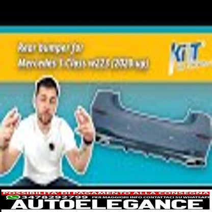 Rear bumper suitable for mercedes s class w223 v223 (2020-up) sport line design 