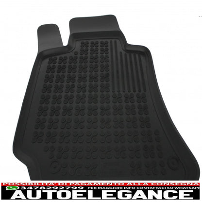 Rubber mat suitable for mercedes e class w212 s212 (2009-2016) black