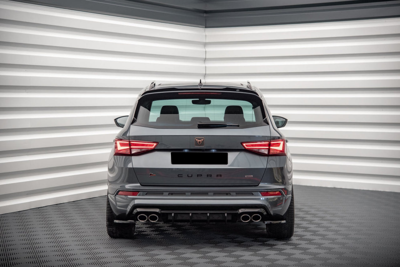 REAR FLAP SUITABLE FOR CUPRA ATECA MK1 2018-2021 GLOSS BLACK