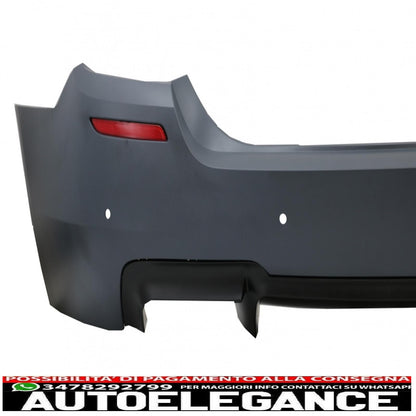 complete body kit suitable for bmw 5 series f10 (2010-2014) m5 design with fog lights 
