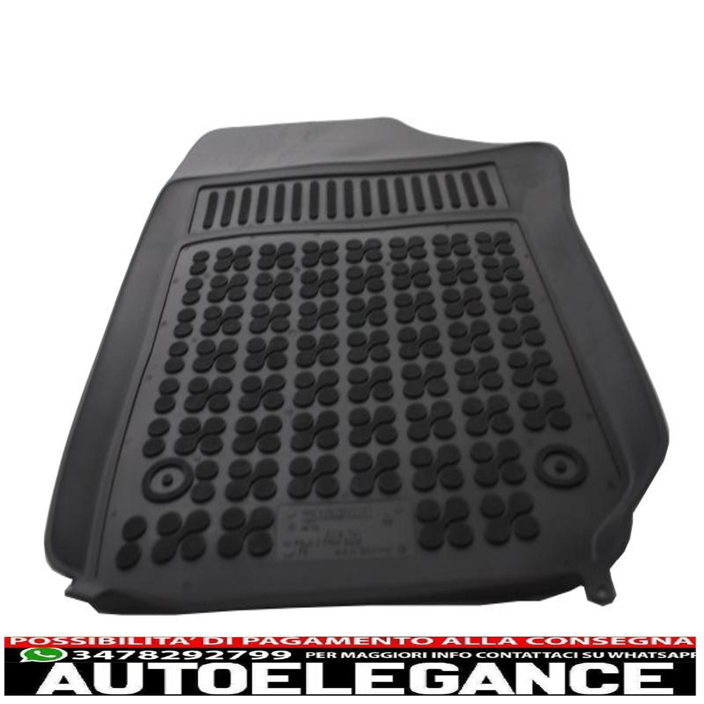 Black mat suitable for vw polo v 2009