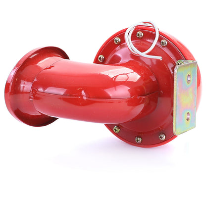 Bull Horn Fanfara Hupe Nebelhorn Sound rot 12 Volt 125db AUTOELEGANCERICAMBI