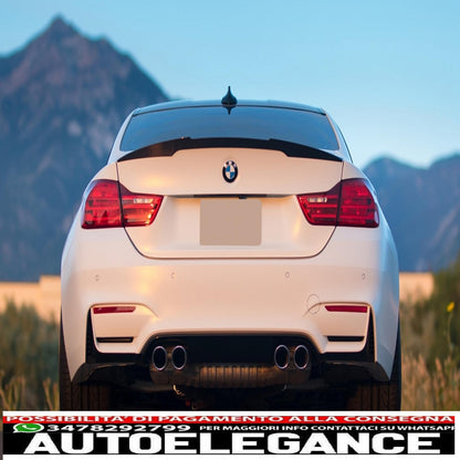 trunk spoiler suitable for bmw 4 series gran coupe f36 (2014-up) m4 csl design 
