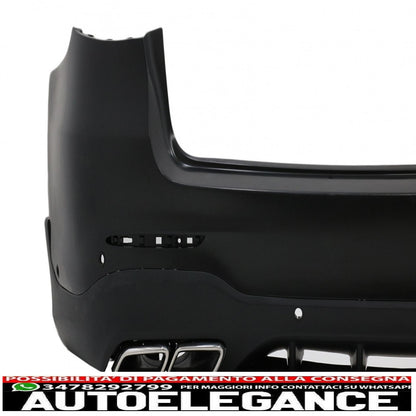 complete body kit suitable for mercedes glc suv x253 (2015-07.2019) design glc63 only for standard package 