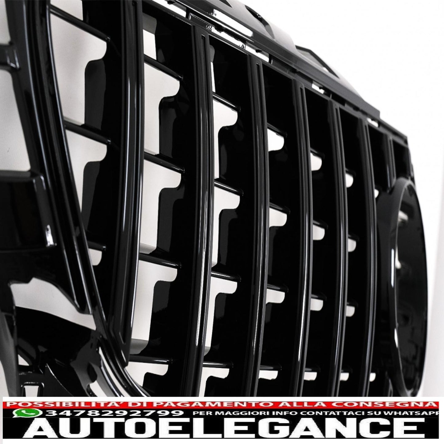 front grille suitable for mercedes cls w218 c118 (2011-2014) x218 shooting Brake (2012-2014) gt-r panamericana piano black design