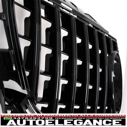 front grille suitable for mercedes cls w218 c118 (2011-2014) x218 shooting Brake (2012-2014) gt-r panamericana piano black design