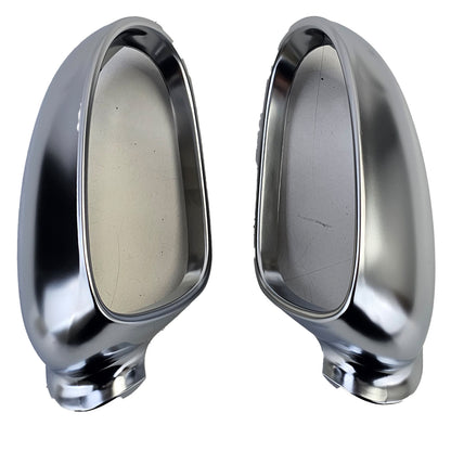 CALOTTE SPECCHIETTI ADATTI PER VW GOLF 5 E GOLF PLUS 2003-2008 LOOK SATINATI