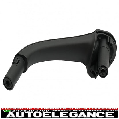 set of front interior door handles suitable for mercedes c class w203 s203 (2000-2007) black