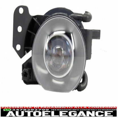 front bumper pdc 24mm with fog lamp suitable for bmw 5 series e60 e61 (2003-2007) m-technik design 