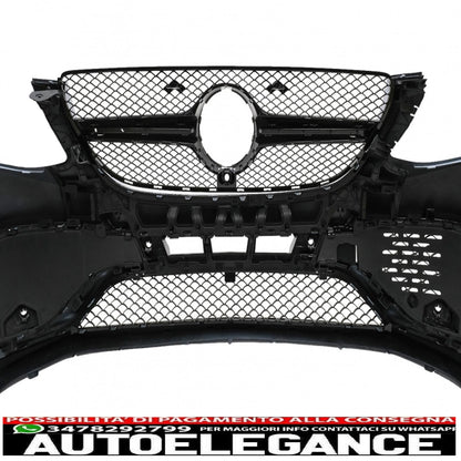 complete body kit suitable for mercedes gle w166 suv (2015-2018) black chrome
