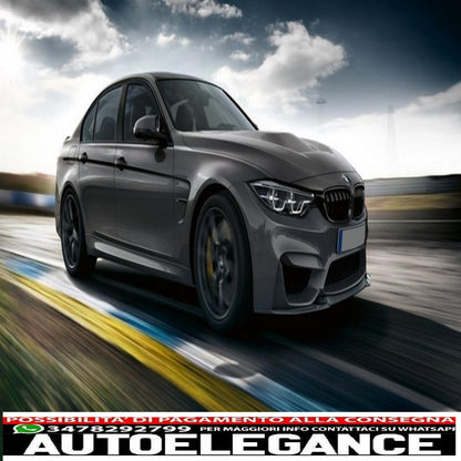 Front Bumper Spoiler Suitable for BMW 3 Series F30/F31 Sedan/Touring (2011-up) M3 CS Design 