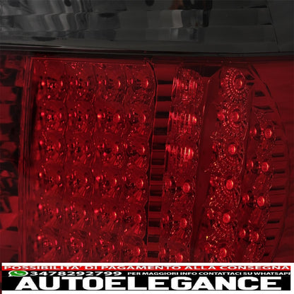 led rear lights suitable for audi a4 b6 8e sedan (10.2000-10.2004) smoke red