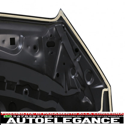 Cofano cofano anteriore con parafanghi anteriori adatto a mercedes classe c w205 s205 c205 a205 (2014-2020) design c63 AUTOELEGANCERICAMBI