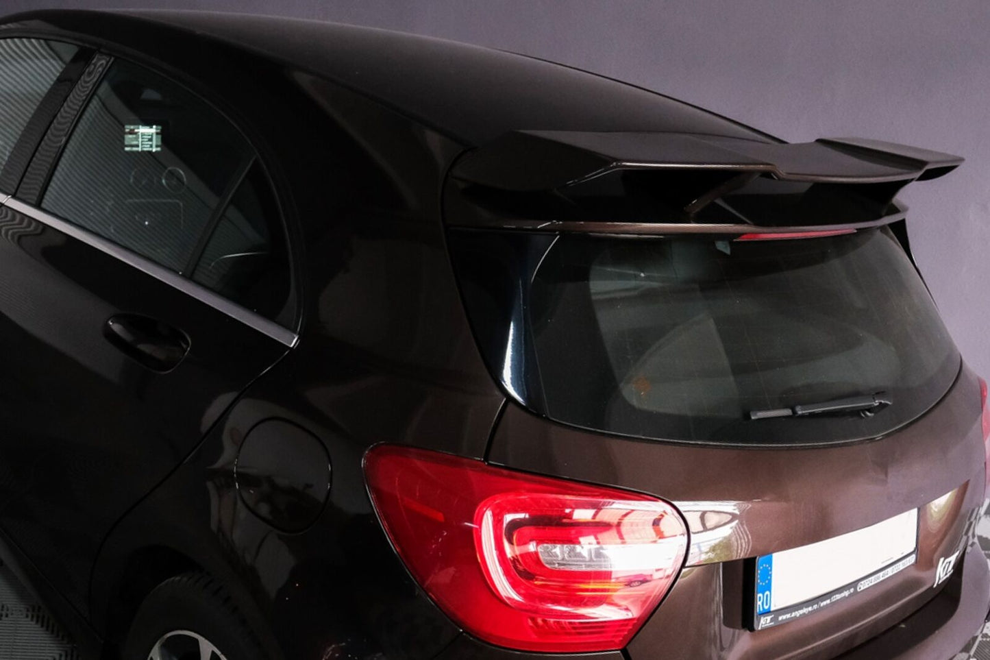 Boot Lid Spoiler for Mercedes A-Class W176 12-18 A45 Gloss Black Look 