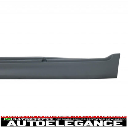 paraurti posteriore con minigonne laterali adatto per bmw serie 5 f10 (2011-2017) design m-technik