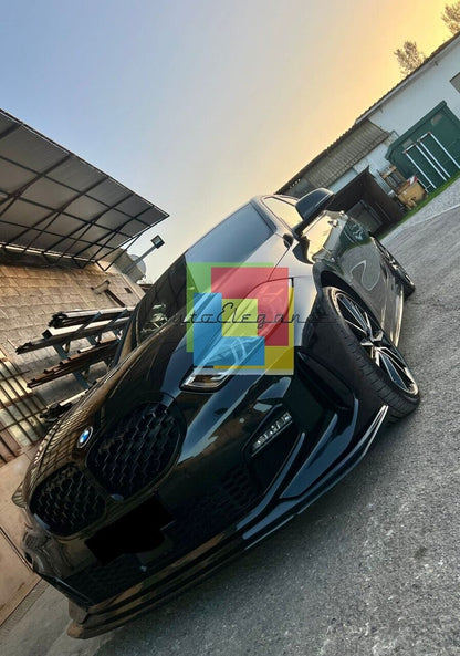 UNDER SKIRTS BMW 1 SERIES F40 M UNDER BUMPER ABS LIP GLOSS BLACK