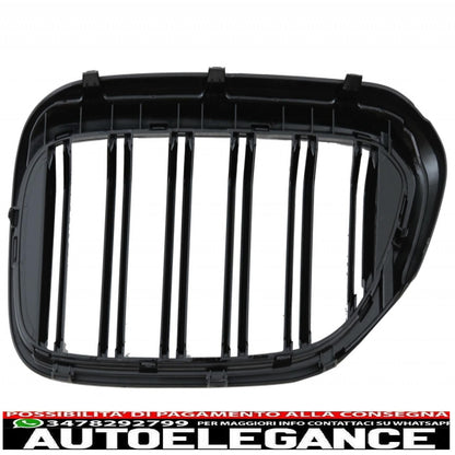 complete body kit suitable for bmw 5 series g30 (2017-2019) m5 design with central kidney grille double stripe m design piano black
