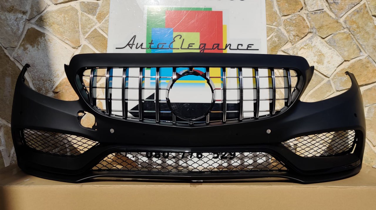 FRONT BUMPER SUITABLE FOR MERCEDES C CLASS W205 2015-2018 LOOK C63